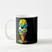 Softball Fußball Eis Drip Farbige Sommer Spiel Kaffeetasse (Links)
