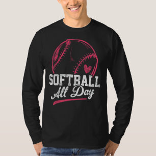 Softball GanztagsSoftball Spiel Softball Player Sp T-Shirt