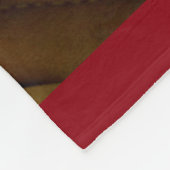 Softball-gelbe schnelle Neigungs-Fleece-Decke, 30" Fleecedecke (Ecke)