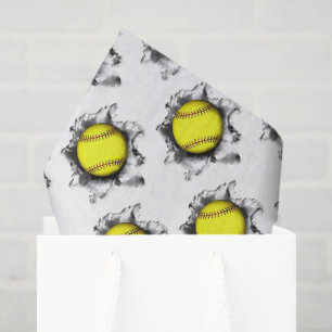 Softball-Geschenk Seidenpapier