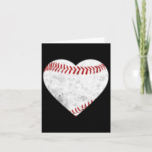 Softball-Geschenk-T-Shirt Karte