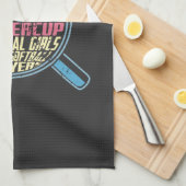 Softball Geschirrtuch (Viertel Falte)