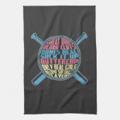 Softball Geschirrtuch (Vertikal)