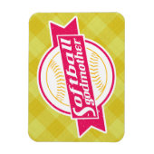 Softball Godmutter Magnet (Vertikal)