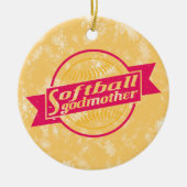Softball Godmutter Xmas Dekoration (Vorne)
