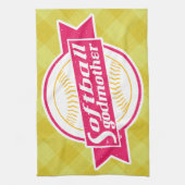Softball-Godmutterhandtuch Handtuch (Vertikal)