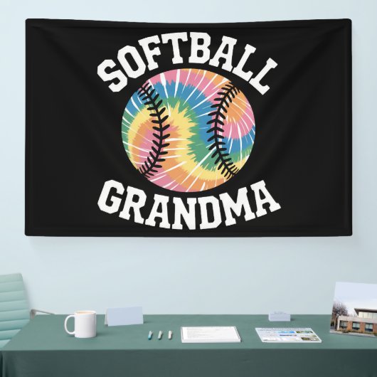 Softball Grandma Banner (Messe)