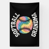 Softball Grandma Banner (Vertikal)