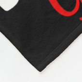 Softball Grandma Women _1 Fleecedecke (Ecke)