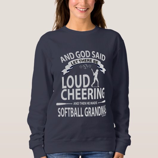 Softball Grandmas Sweatshirt (Vorderseite)