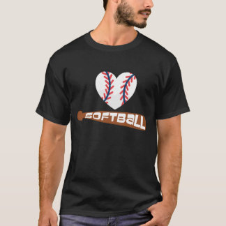 Softball Graphic Sprichwort tee für Teen Girls und