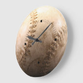 Softball Große Wanduhr (Winkel)