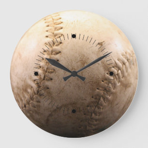 Softball Große Wanduhr