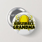 Softball-Großmutter (Kreuz) .png Button (Vorne & Hinten)