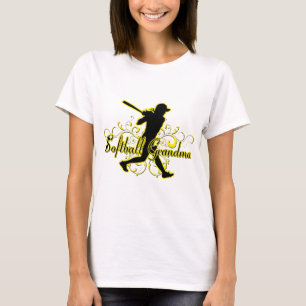 Softball-Großmutter (Silhouette) .png T-Shirt
