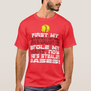 Softball-Großtochter für Softball-Großeltern T-Shirt