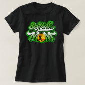 Softball - grün - Mama T - Shirt (Design vorne)