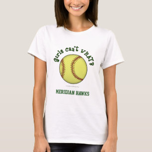 Softball-Grün T-Shirt