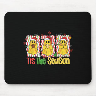 Softball Gruseliger Geist Weihnachten Halloween Di Mousepad
