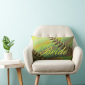 Softball-Hochzeits-Thema-mit Perlen besetzte Braut Lendenkissen (Stuhl )