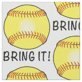 Softball: Holen Sie ihn Stoff (Nahaufnahme)