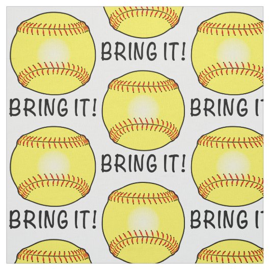 Softball: Holen Sie ihn Stoff (Muster)