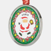 Softball Holiday Geschenk Keramik Ornament (Links)