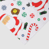 Softball Holiday Gift Seidenpapier (Ausschnitt)