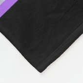 Softball Hologram Shatter Fleece Blanket (Ecke)