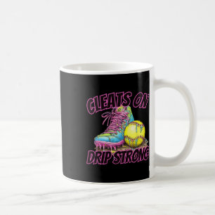Softball Ice Cream Dripping Baseball Zuhause Plate Kaffeetasse