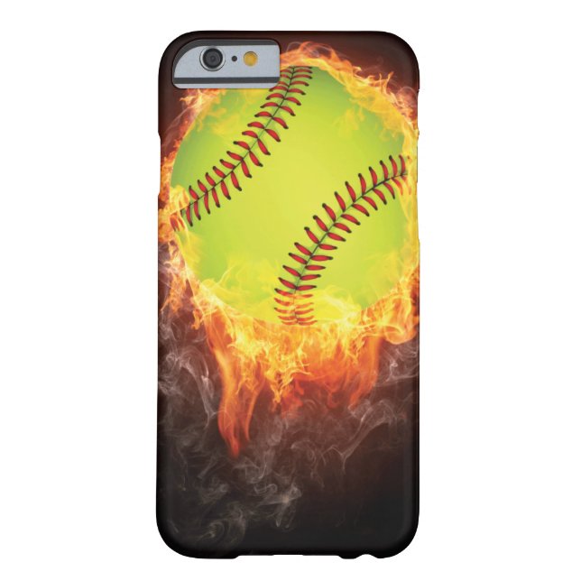 Softball iPhone 6 Fall Case-Mate iPhone Hülle (Rückseite)