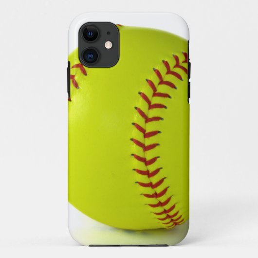 Softball IPhone Fall Case-Mate iPhone Hülle (Rückseite)