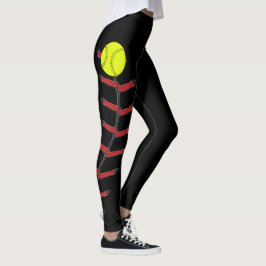 Softball-Jahreszeit Leggings