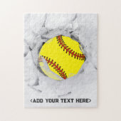 Softball Jigsaw Puzzle (Vertikal)
