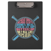 Softball Klemmbrett (Vorderseite)