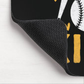 Softball-König Catcher Pitcher Softballer  Mousepad (Ecke)