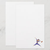 Softball-Krug Briefpapier (Vorne/Hinten)