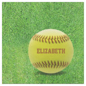 Softball-kundenspezifisches Ball-Gewebe Stoff (Nahaufnahme)