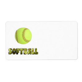 Softball-Label