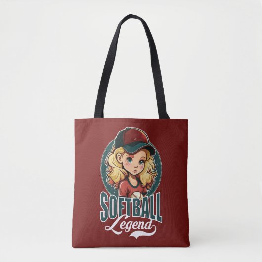 Softball Legende Tasche (Vorderseite)