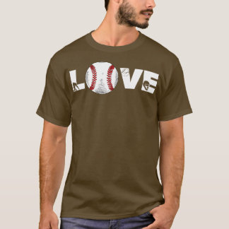 Softball LIEBE Lustig 4 T-Shirt