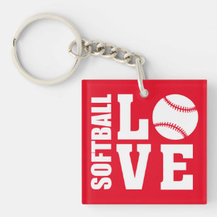 Softball-Liebe, Softball Schlüsselanhänger