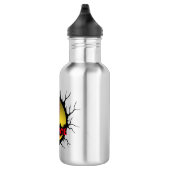 Softball-Logo, Softball-Individuelle Name, Softbal Edelstahlflasche (Rechts)