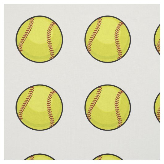 Softball-Lüfter Stoff (Muster)