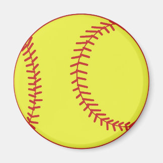 Softball Magnet