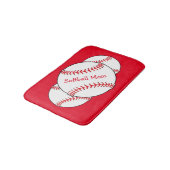 Softball Mama Bath Matts Badematte (Schrägansicht)