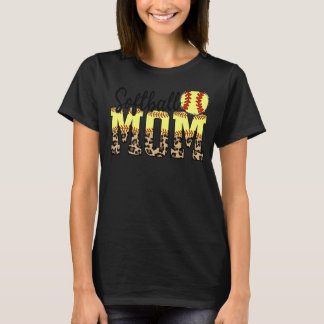 Softball Mama Der beste Muttertag T-Shirt