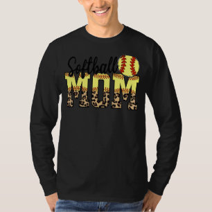 Softball Mama Der beste Muttertag T-Shirt