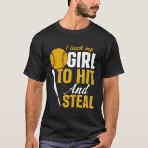 Softball-Mama, die ich den Müttern beibringe, T-Shirt