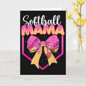 Softball-Mama-Drip-Eiscreme-Drip-Streusel-Mama-Bog Karte (Gelbe Blume)